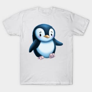 Cute Penguin Drawing T-Shirt